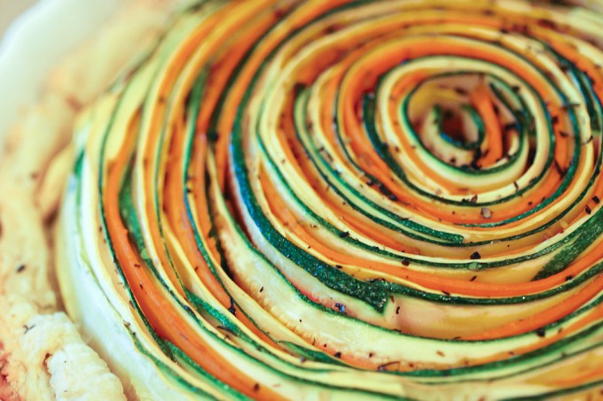 Spiral Veggie Tart